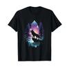 Wolf Forest Spirit Animal Anime T Shirt Vintage Washed Designer Clothes Slightly Breathable Stylish Stretched