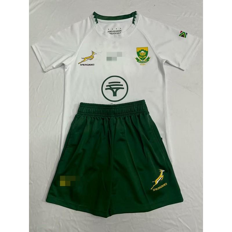 Kids Rugby Jersey Uniform Set Team Sports Training Casual Wear Breathable Synthetic Fabric Multiple Colors