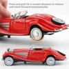 1/32 Роскошный винтажный автомобиль BENZ 500K, модель из сплава, изысканные настольные украшения, лучшая коллекция для любителей моделей автомобилей