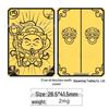 999 Pure Gold Princess Lucky Mobile Phone Sticker – Brings Prosperity and Happiness