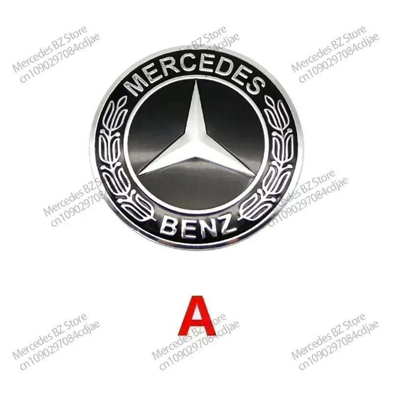 56mm car wheel center hub sticker car Accessories decoration tools For Mercedes Benz Maybach AMG CLE CL GLA GLK C180 E300 S20 po1