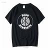 Футболка Dead Kennedys Панк-рок Унисекс Маленькая Концертная С длинным или коротким рукавом Винтажная стирка Повседневный топ для ежедневной носки Уличная одежда