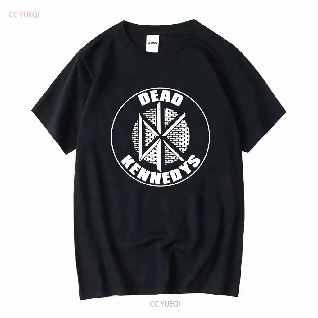 Футболка Dead Kennedys Панк-рок Унисекс Маленькая Концертная С длинным или коротким рукавом Винтажная стирка Повседневный топ для ежедневной носки Уличная одежда