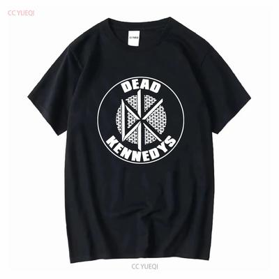 Футболка Dead Kennedys Панк-рок Унисекс Маленькая Концертная С длинным или коротким рукавом Винтажная стирка Повседневный топ для ежедневной носки Уличная одежда