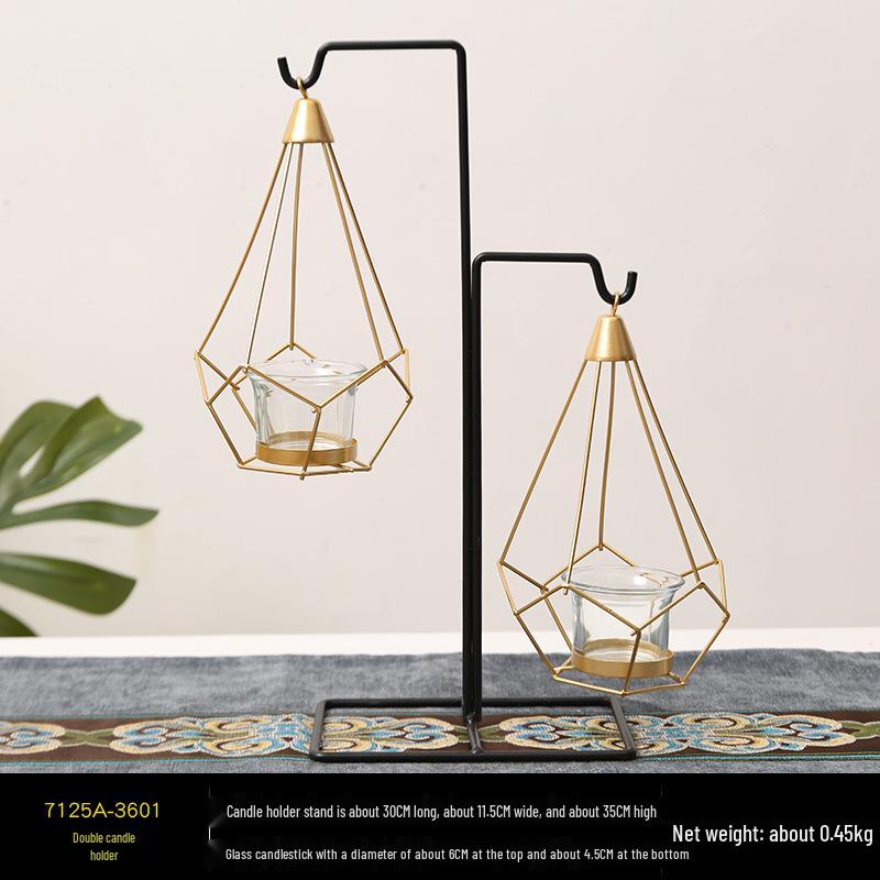 Винтажный французский подсвечник-украшение – Романтический европейский держатель для свечей для декора стола и фотосессий