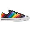 Converse Chuck 70 Low 'Pride - Rainbow' Модные удобные эспадрильи с низким верхом Унисекс Радуга