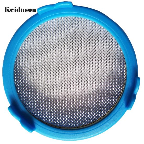 Прочный пластик с тонкими отверстиями, яркая цветная крышка для ростков, каменная банка с сеткой из нержавеющей стали для домашнего использования