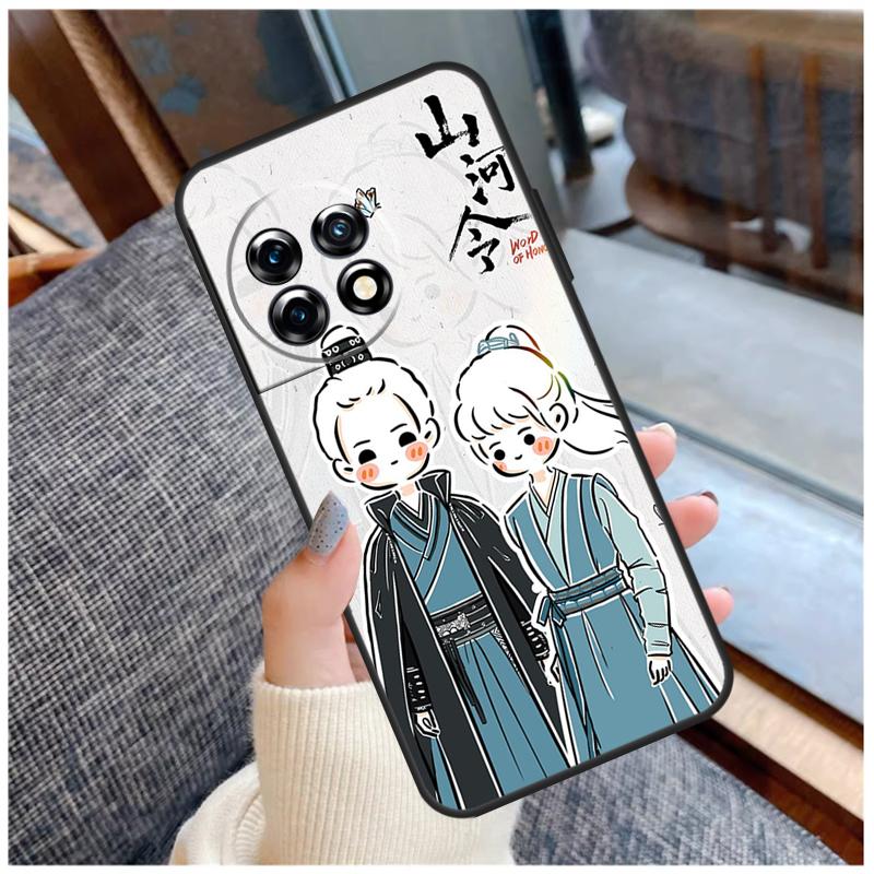 СЛОВО ЧЕСТИ Shan He Ling мультяшный Чехол Для OnePlus 13R 13T 12R 10R 10T 15 13 12 11 10 9 Pro Nord 5 CE 2 3 4 Lite N20 N30 Чехол