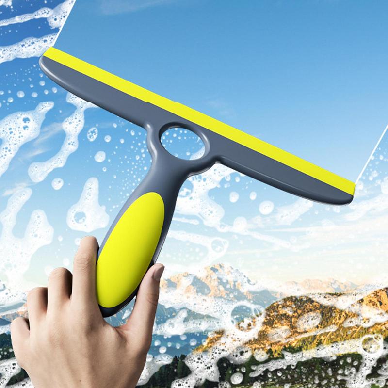 Скребок для душа, скребок для душа, силиконовый скребок для стекла с эргономичной ручкой, универсальный очиститель для автомобиля