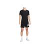 Nike Мужская тренировочная футболка для тенниса Court Heritage, легкая, дышащая, отводящая пот, черная FN0318-010
