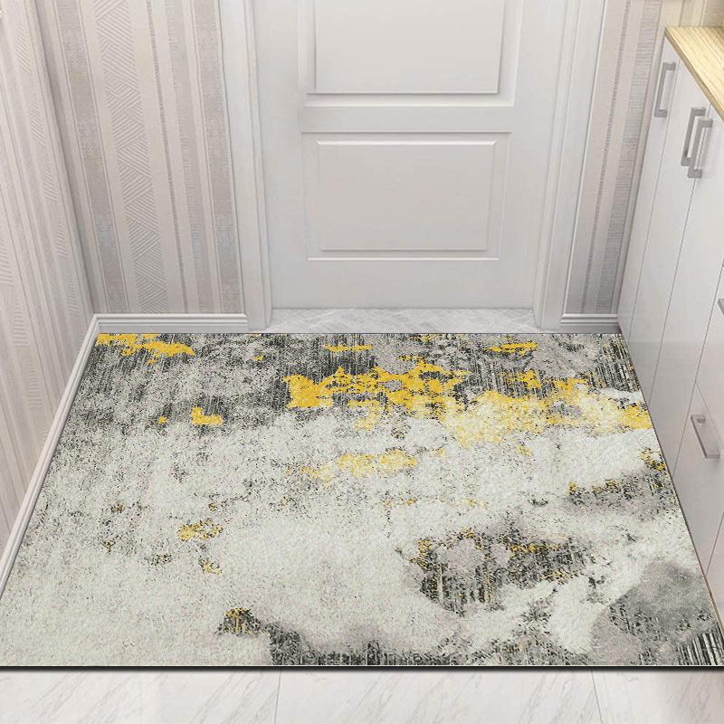 Грязеотталкивающий коврик для входной двери, мягкий кухонный коврик, нескользящий протектор пола, приветственный коврик