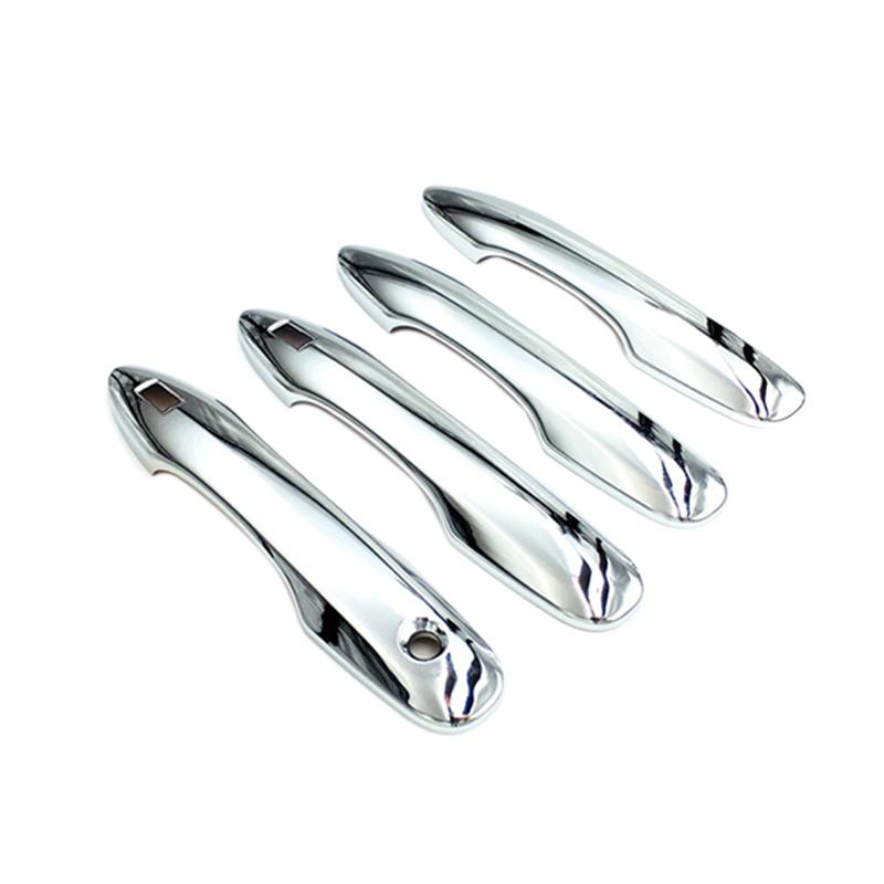 DT08 4PCS ABS Chrome Door Handle Cover Protective Covers Trims For Toyota Corolla Cross Car-Styling Accssories