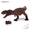 34style Prehistoric Dinosaurs World Pterodactyl Tyrannosaurus Animals Model Action Figures PVC Dinosaur Mouth Can Open and Close For Kids Gift
