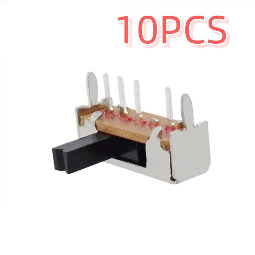 10pcs 0.5A SK13D07VG4 Slide Switches DC 50V Right Angle Slide Switches  Control Panels