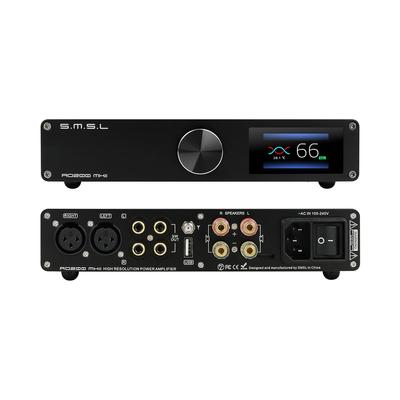 Цифровой усилитель мощности SMSL AO200 MKII, чип усилителя MA5332MS, 160 Вт x 160 Вт, входной канал Bluetooth, динамик Hi-Fi, настольный домашний аудиоусилитель