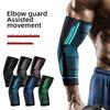1Pc Winter Warm Sports Elbow Pads for Men Women Elastic & Breathable Elbow Compression Sleeve for Tendonitis Anti-collision Arm Support Braces