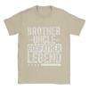 Uncle Godfather Legend T Shirts For Unisex Cotton Fun Tshirts Round Collar Tee Shirt Short Sleeve Clothing Graphic Printed