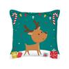 New Cartoon Christmas Pillow Cover Holiday Gift Square Cushion Cover Cushion Cover Pillow Cover
