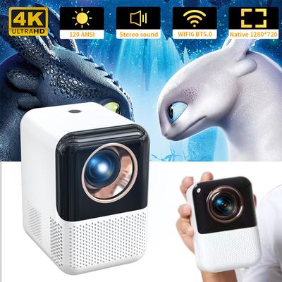 X10 3d 4k Cinema 1080p Smart Android Wifi Led Home Theater Outdoor Portable Mini Projector