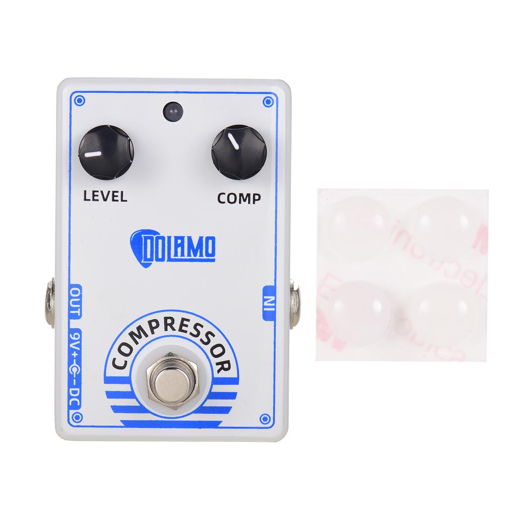 Dolamo D-1 Chubby Comp Pedal Компрессорная педаль эффектов для электрогитары с True Bypass