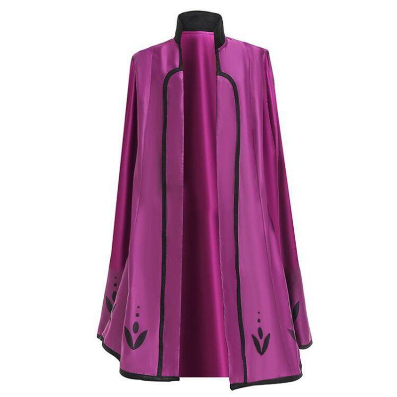 Холодное сердце 2 Эльза Снежная королева Анна Детский костюм для косплея Элегантное платье принцессы для девочек