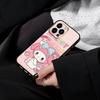 Милый Мультяшный Чехол-Телефон M-Melody Для IPhone 17 15 Pro Max 14 Pro 12 11 13 Mini X XR XS 16 Plus SE Задняя Крышка