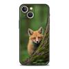 Чехол для телефона iPhone 17 16e 15 14 13 12 11 Pro Max SE 7 8 Plus Чехол iPhone 16 Мягкий ТПУ Чехол Мультяшное Животное Медведь Лиса Белка