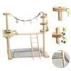 Parrot Playground, Parakeet, Bird Play Stand, Exercise Toy, Gym, Stand for