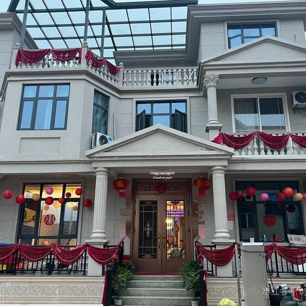 Свадебная ткань для перил лестницы для сценических и потолочных украшений