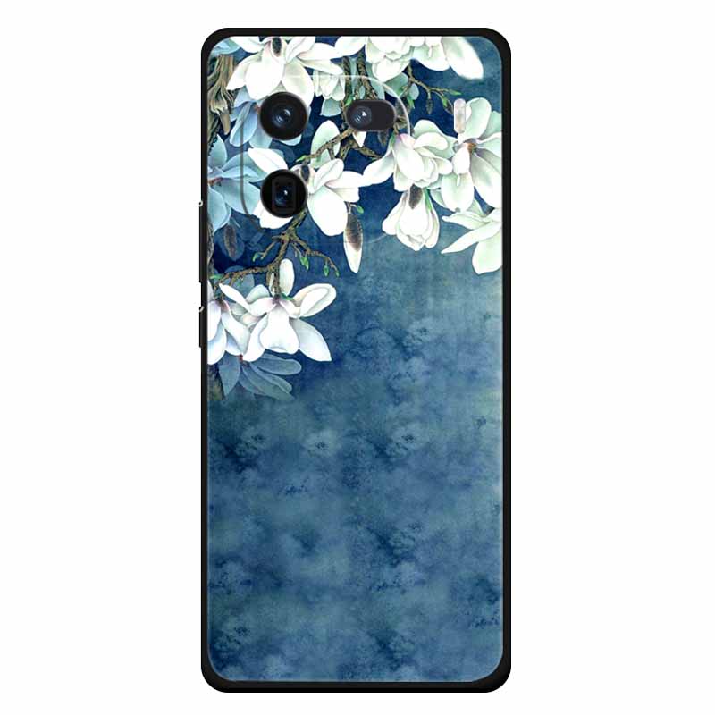 For Vivo Iqoo 12 Case Soft Silicone Cat Owl Fashion Back Covers for Vivo iQOO 12 Pro Cases Marble Shockproof Phone Shells Iqoo12