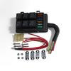 6 Way 12V Waterproof Fuse & Relay Box W/ Pre-Wires Universal For Cars, Trucks, Boat