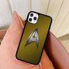 Popular S-Star T-Trek Movie Logo Phone Case Wireless Charging PC+TPU For IPhone 11 12 13 14 15 16 17 Pro Max Plus Case