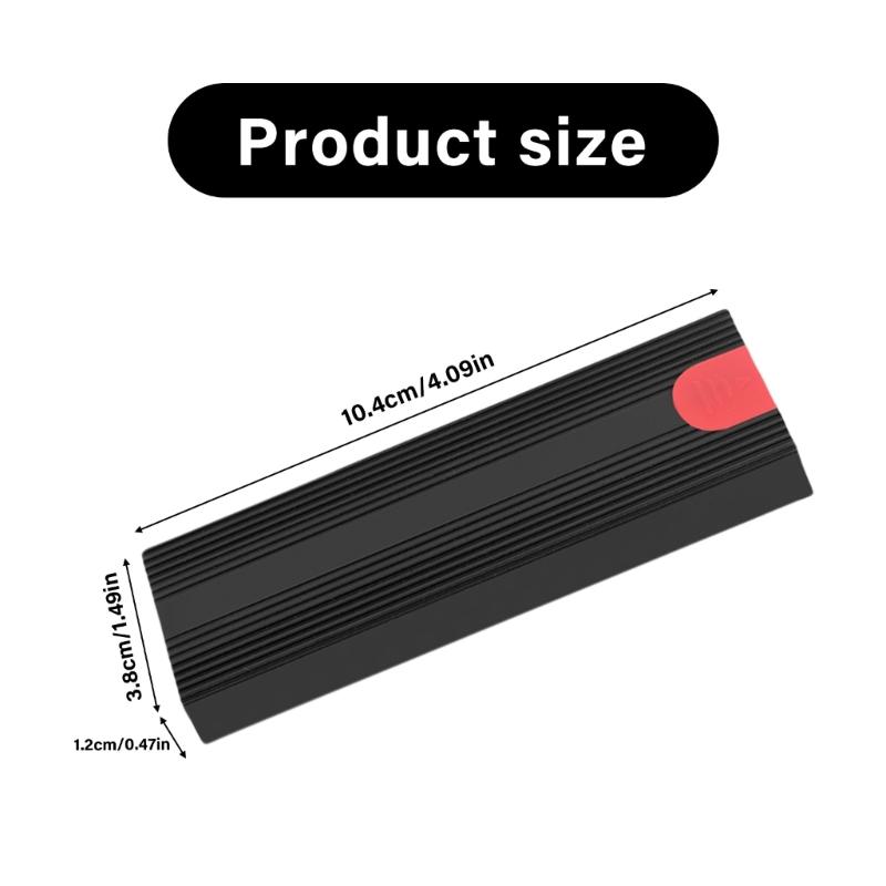 Алюминиевый внешний корпус для M.2 NVMe накопителя, USB C, 2230 2242 2260 2280, Корпус для внешнего жесткого диска, Внутренний для жесткого диска
