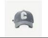 2024 Men's Autumn/Winter Corduroy Patchwork Baseball Cap with C Logo, Korean Style