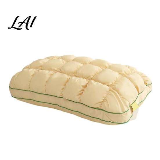 Quilted Soft Sleep Cushion Down Alternative Pillow Bed Microfiber Fill Breathable Cooling Machine Washable Bedding Cloud Puff for Side Back