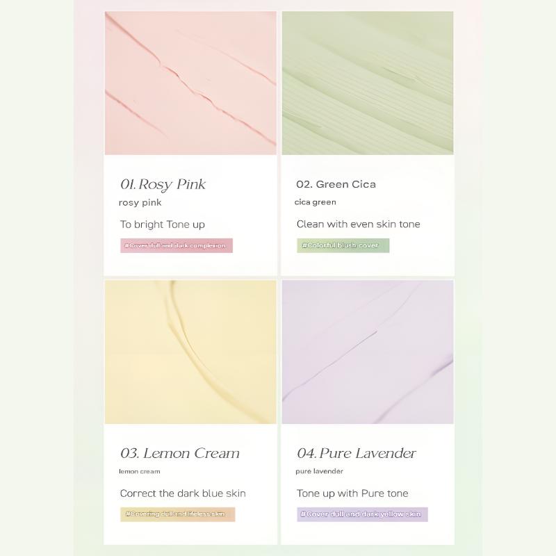 DASIQUE Корректирующая солнцезащитная база SPF50+ PA+++ (30мл)