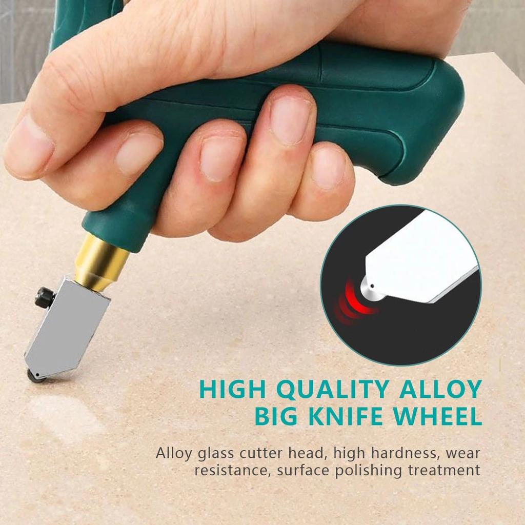 Набор резаков для плитки, стеклорез, профессиональный инструмент для стекла с алмазным наконечником, оконное ремесло для портативных ручных инструментов, машина для резки плитки
