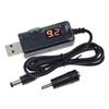 Dc 5V To 9V 12V Usb Step-Up Converter Usb Boost Converter Cable + 3.5X1.35Mm Connecter For Power Supply/Charger/Power Converter