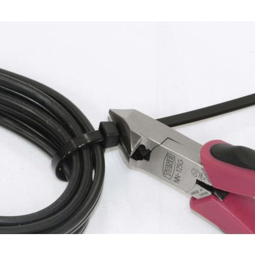 TONE NN-125G Diagonal Cutters (Master Grip Type), Red, 132mm Long