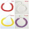 Cool Acrylic Rock Gothic Choker Chunky Chain Chain Necklace Punk Choker Pendant Hip Hop