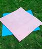 Velour Mattress 122X112X3 Three-Piece Mammoth - Pink