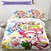 3pcs DoReMi1 Design Cover Set - HD Printed Bedding with 1 Cover and 2 Pillowcases - Perfect for Home and Dorm Decor