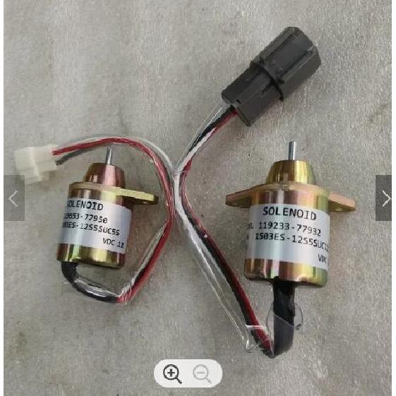 1503ES12S5SUC5S 119653-77950 119233-77932 1503ES-12S5SUC12S Stop Solenoid valve For Yanmar Diesel engine 4tnv94 shutoff solenoid Ventilation Valves 4