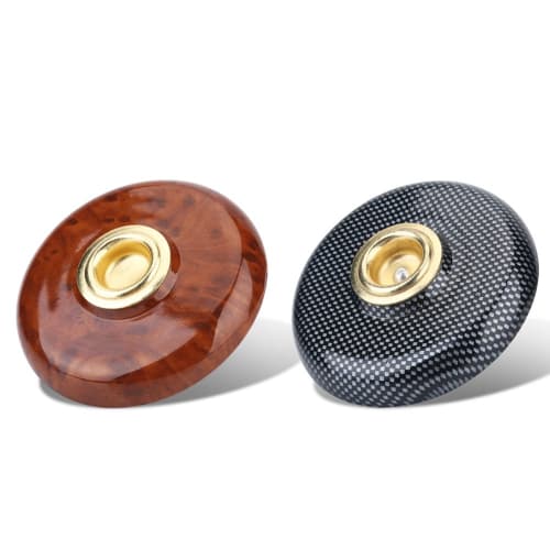 Endpin Stopper for Cello, Endpin Holder, Non-Slip Floor Protector, Cello Mat, Pad, Round, Metal Core and Plastic, Two Colors (Brown)