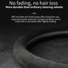 38cm Suede Steering Wheel Cover for Volkswagen VW Gol Golf ID.3/4/7 Passat Polo Tiguan T-Roc - Non-Slip Breathable Grip