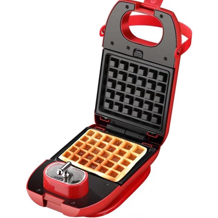 Multi-Function Breakfast Maker: Sandwich, Toast, Waffle, and Egg Cooker