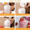 Portable Manual Ice Shaver Snow Cone Maker Hand‑Crank Ice Crusher Machine with Ice Tray for Home Kitchen Use