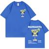 Margarita Meme Tshirt Funny Cocktail Unisex Vintage Cartoon Tee Shirt Men Fashion Aesthetic Summer Pop Art Short Sleeve T Shirt