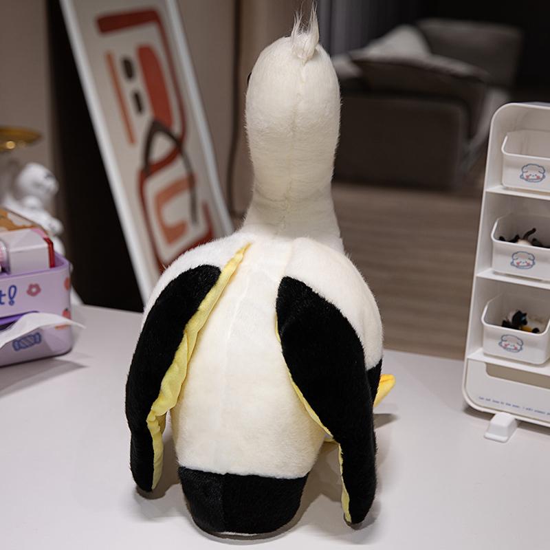Имитация стервятника, мягкая игрушка для животных, милый пеликан, плюшевая кукла, кавайный страус, плюшевая игрушка для детей, кукла, девочка, спящая подушка, диванная подушка, подарок на день рождения