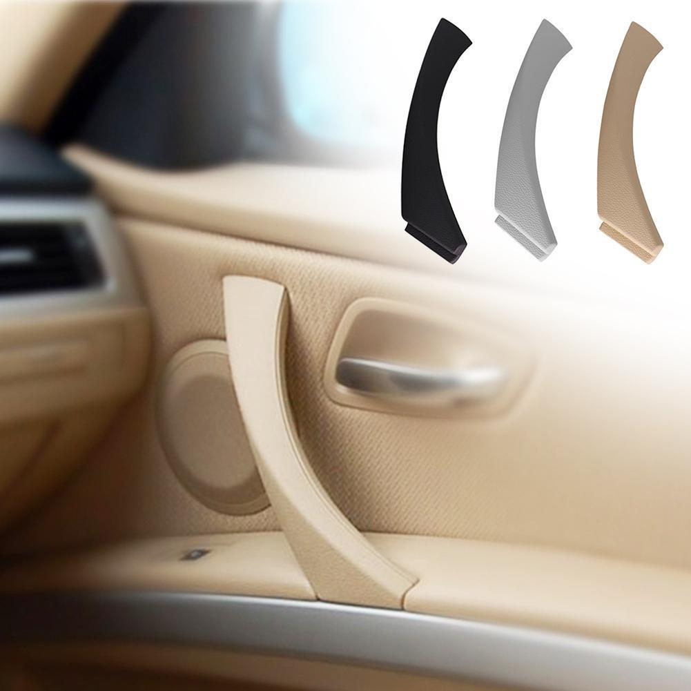 Car Inner Door Panel Handle Cover Replacement Car Interior Door Handle Cover Auto Accessories for BMW Wagon E91 328i 2007-2008